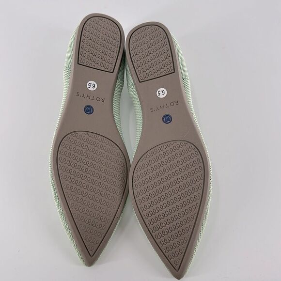Rothy's The Point Mint Green Ballet Flats - Picture 4 of 8